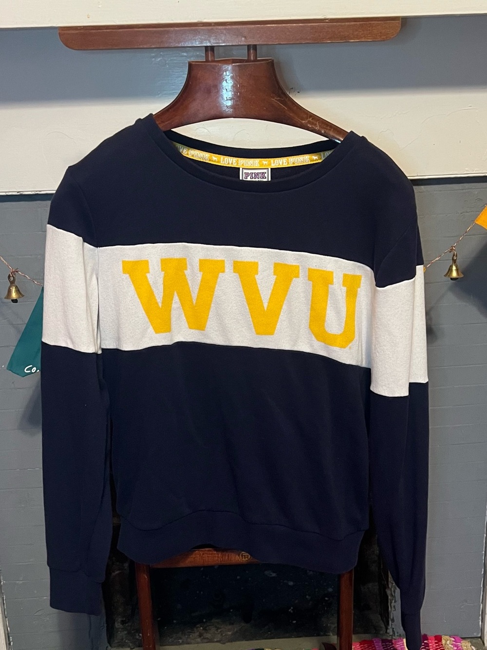 PINK Victoria's Secret WVU Sweatshirt